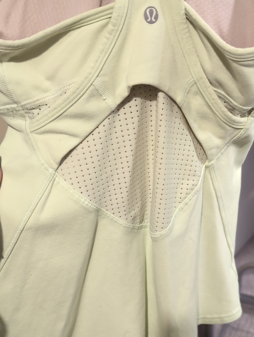 lululemon athletica Bright Yellow Racerback Workout Tank - Picture 5 of 5